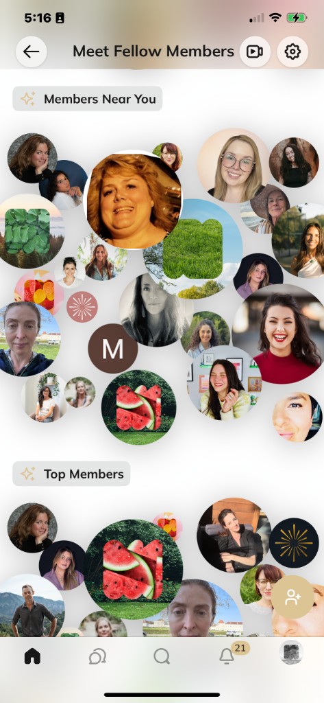 Luminescence mobile — Meet fellow members