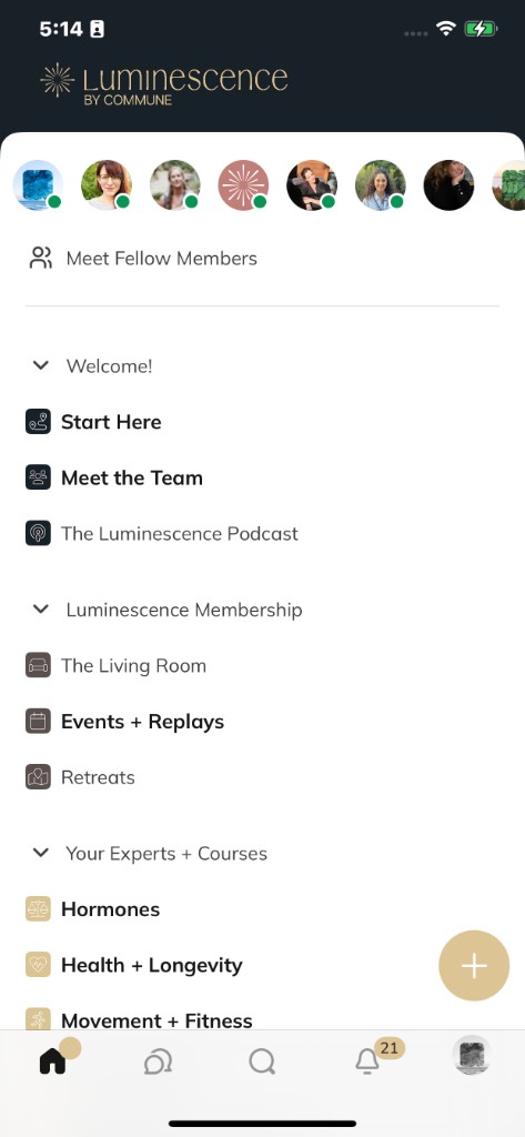 Luminescence mobile, home and navigation