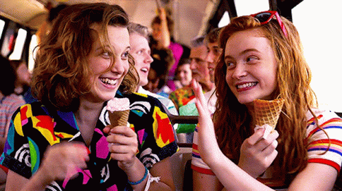 Women celebrating together
