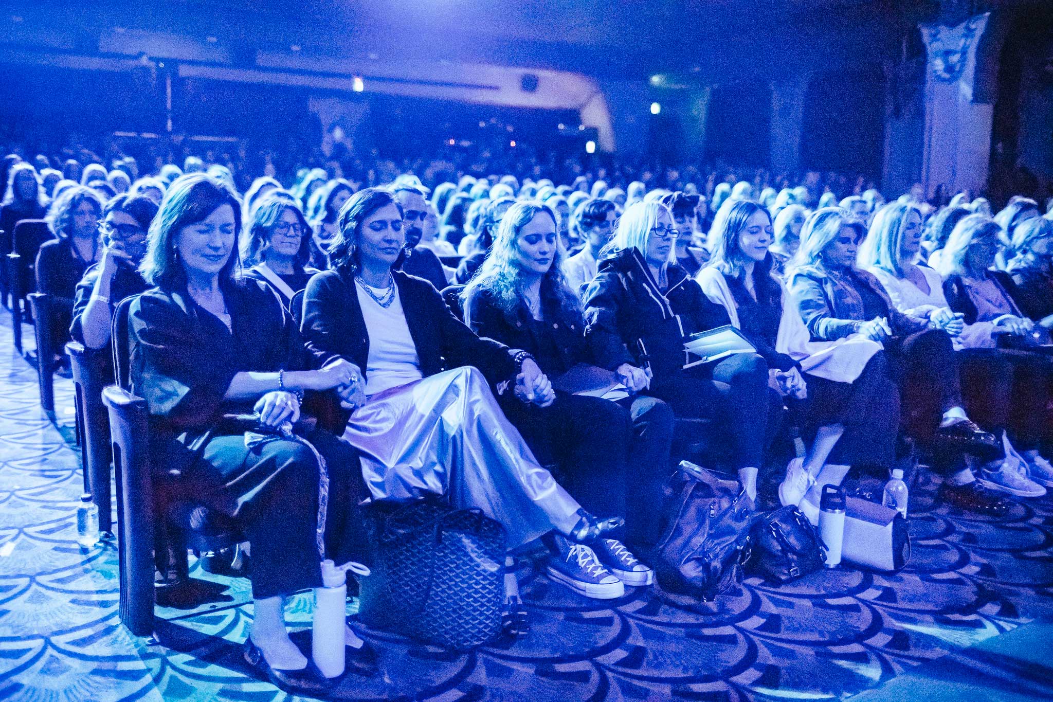 Audience at Luminescence Los Angeles — Saban Theatre